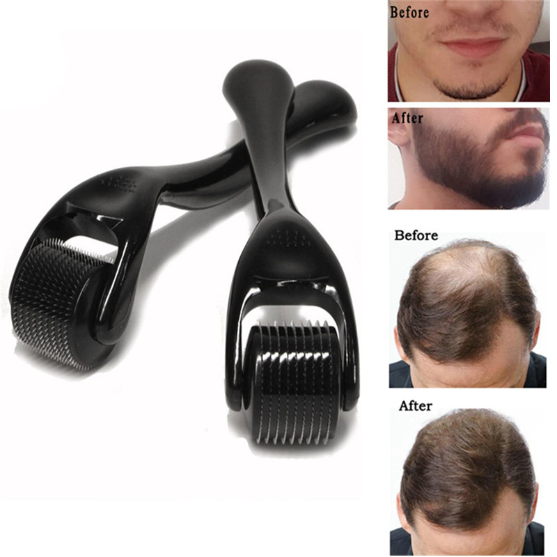 Hair Care Natural Products - Natural Men Beard Growth Derma Roller
