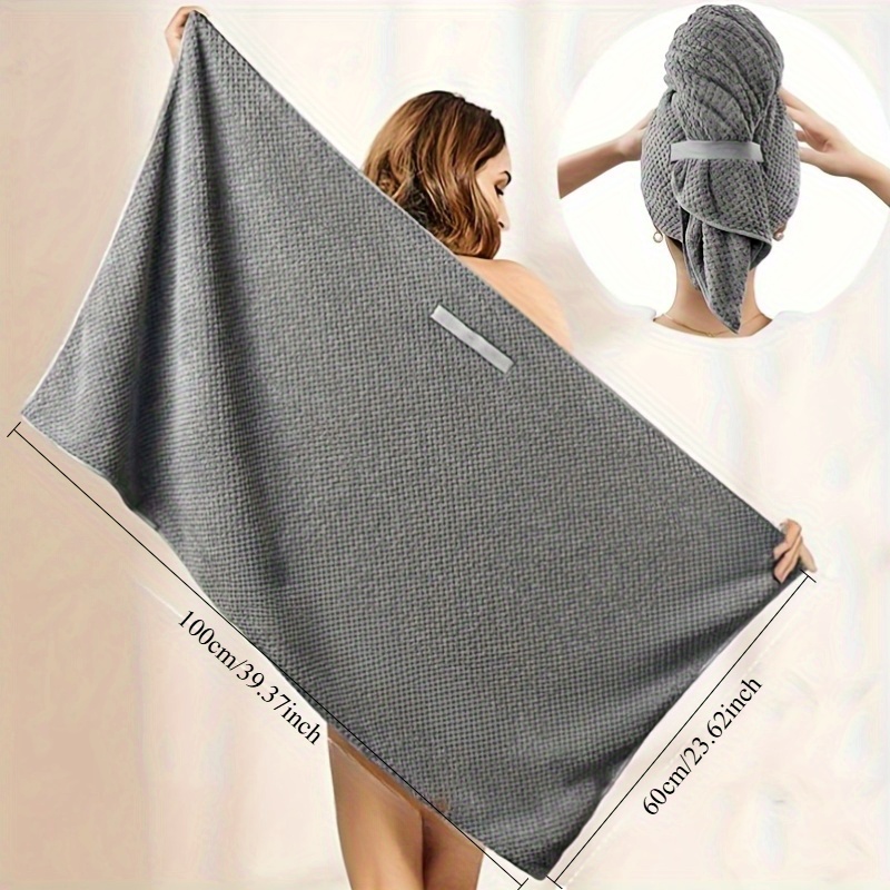 Hair Turban Towel - Microfiber Hair Towel Extra Large Wrap