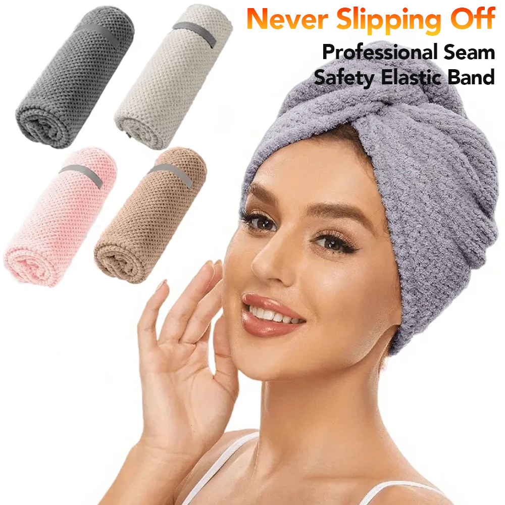 Hair Turban Towel - Microfiber Hair Towel Extra Large Wrap