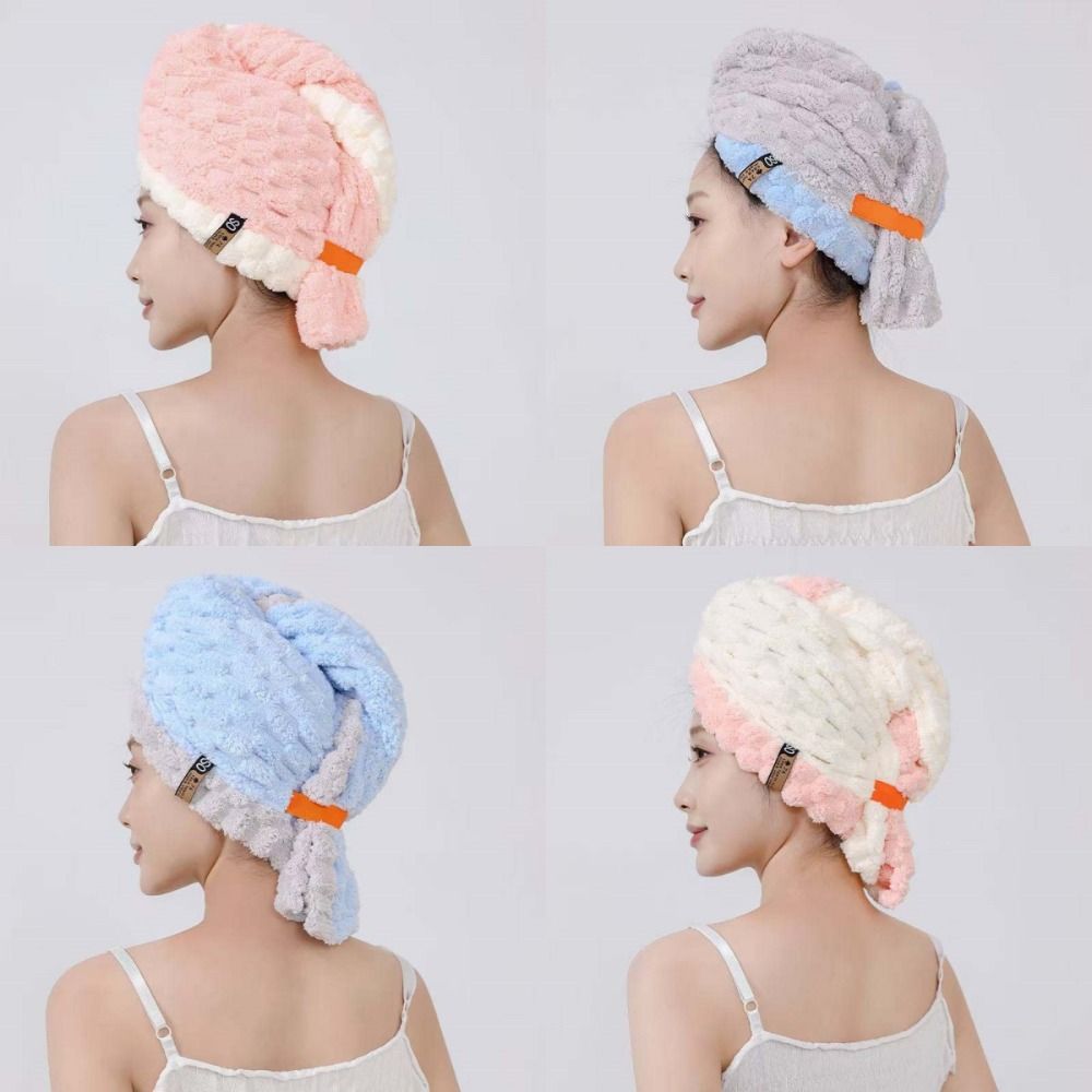 Hair Turban Towel - Reusable Extra Large Quick-Dry Hair Towel