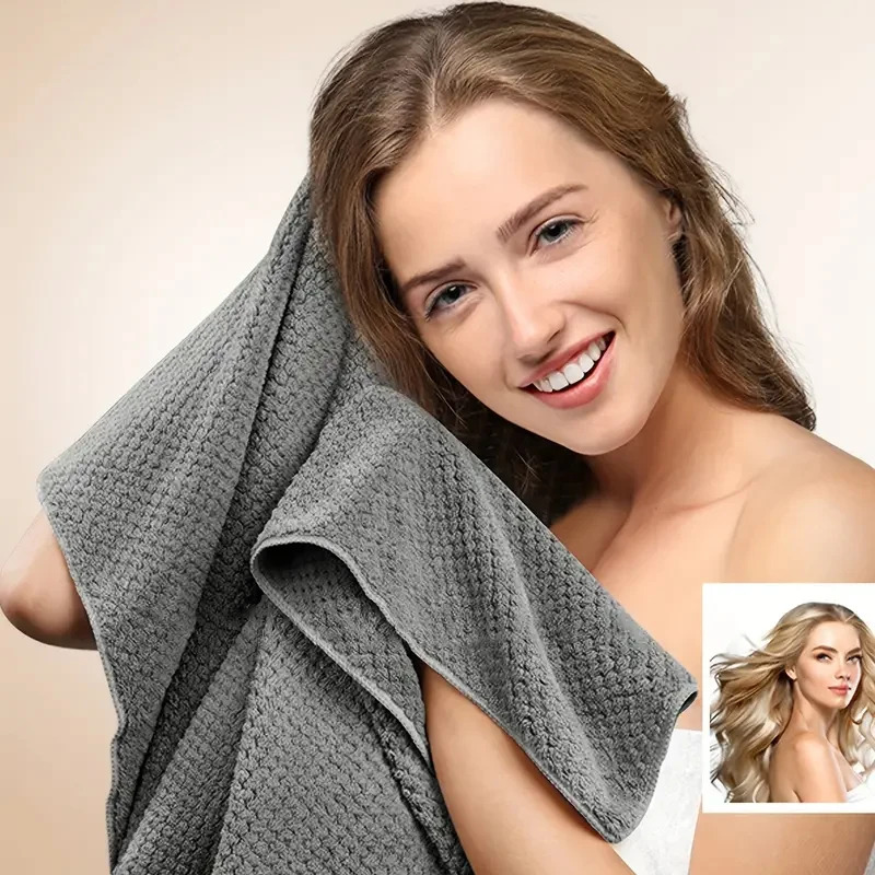 Hair Turban Towel - Ultra Absorbent Extra Large Microfiber Hair