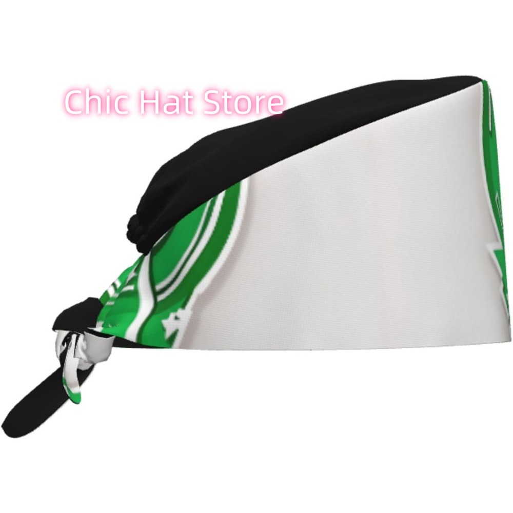 Hair Care Works - Breathable Work Hat Green Hair Symbol
