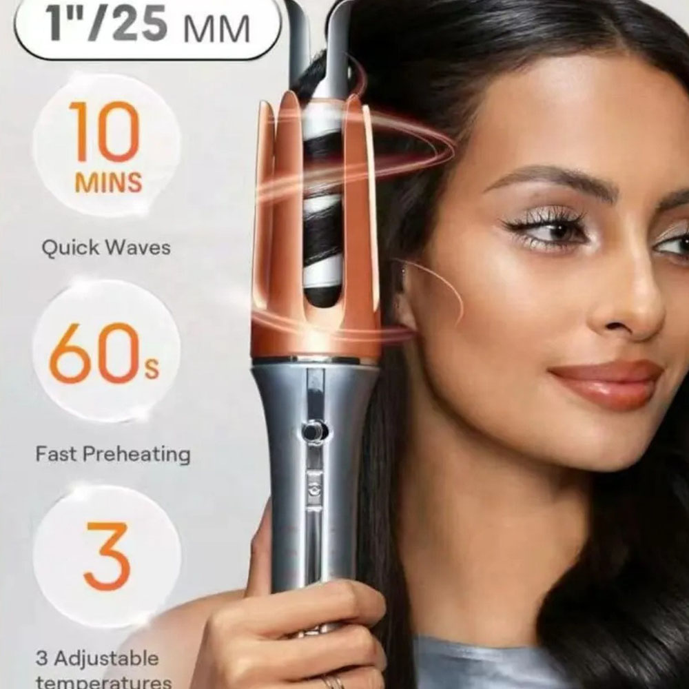Hair Care Tools - Automatic Curling Iron Large Curl Negative