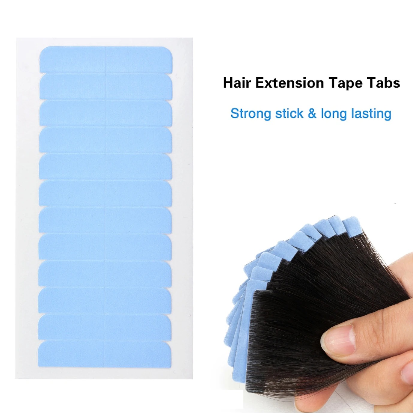 Hair Extension Tape In - Double Sided Replacement Tape Hair System