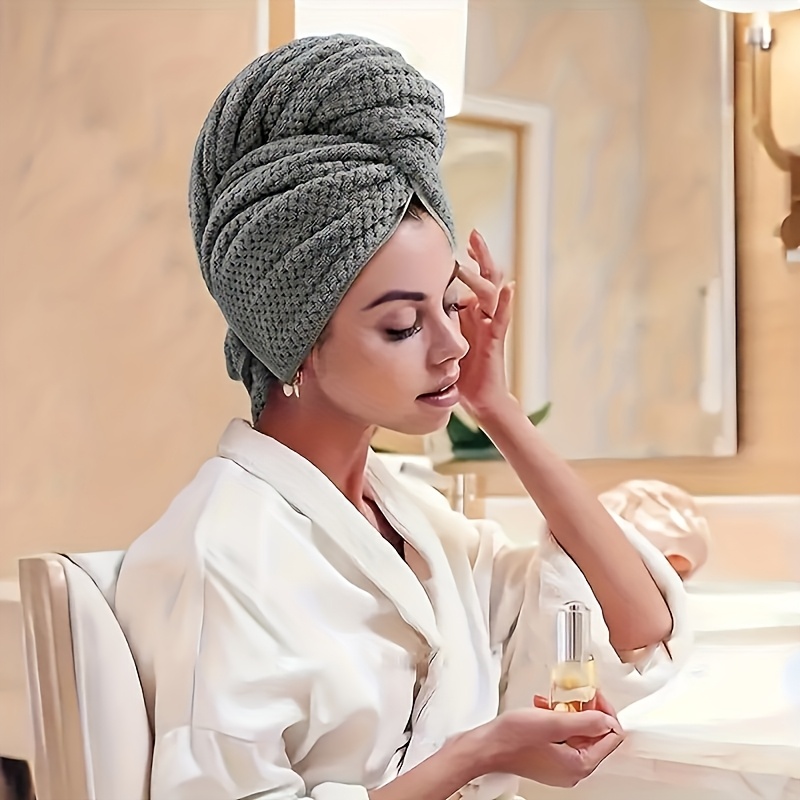 Hair Turban Towel - Women's Quick-Dry Hair Towel Wrap Compatible