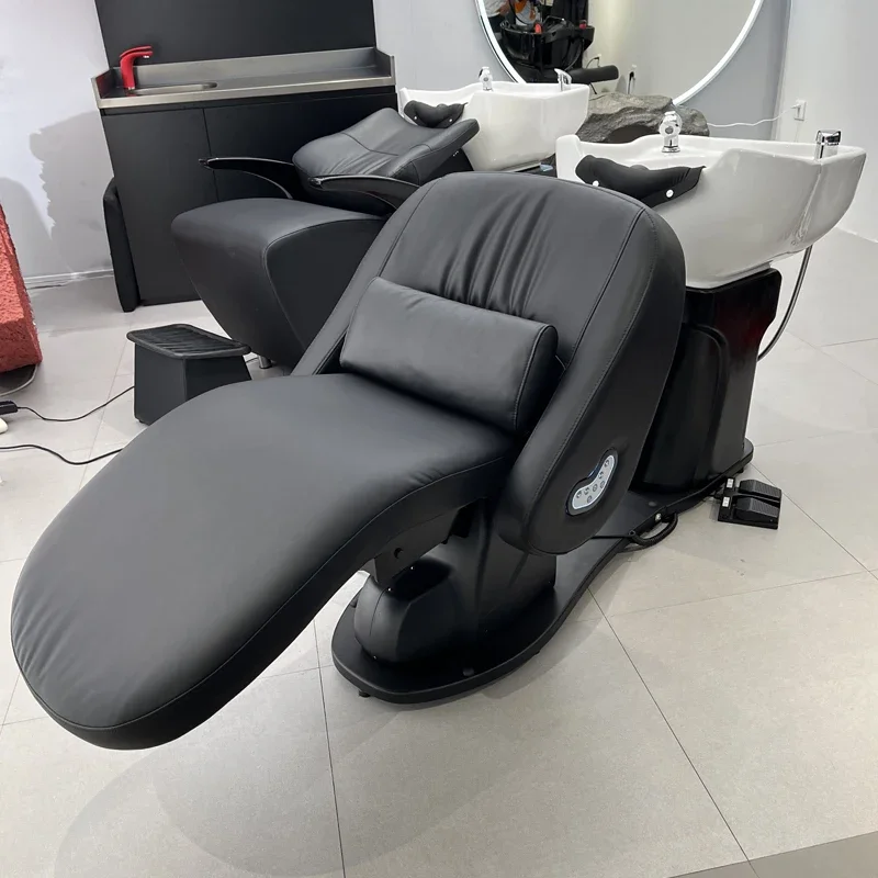 Hair Care Japanese - Health-care physiotherapy electric lifting shampoo bed