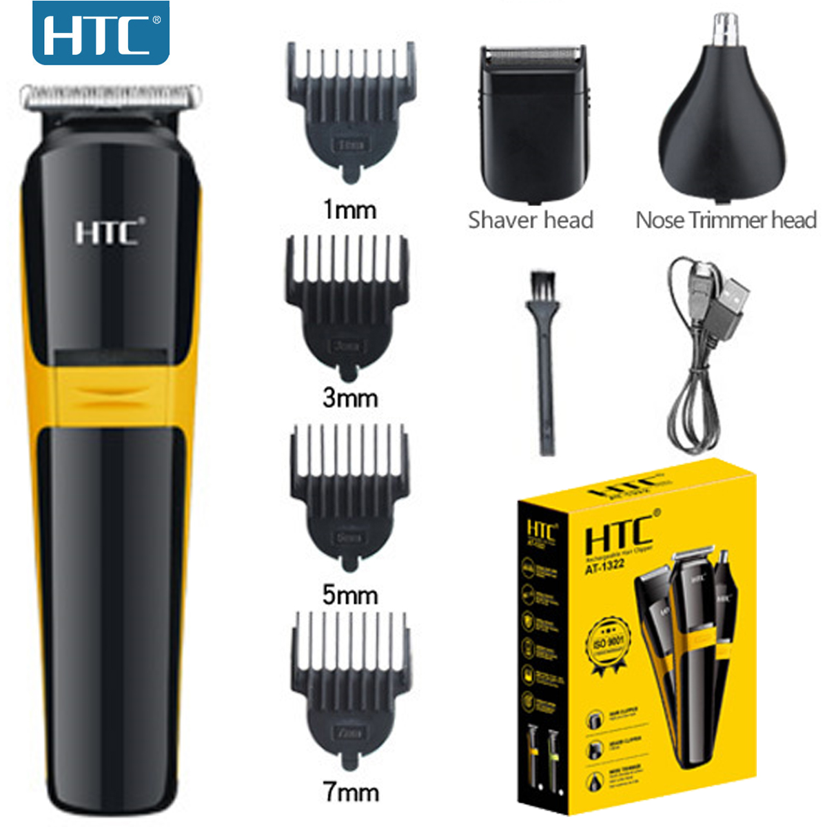 Hair Care Works - HTC USB 3 In 1 Electric