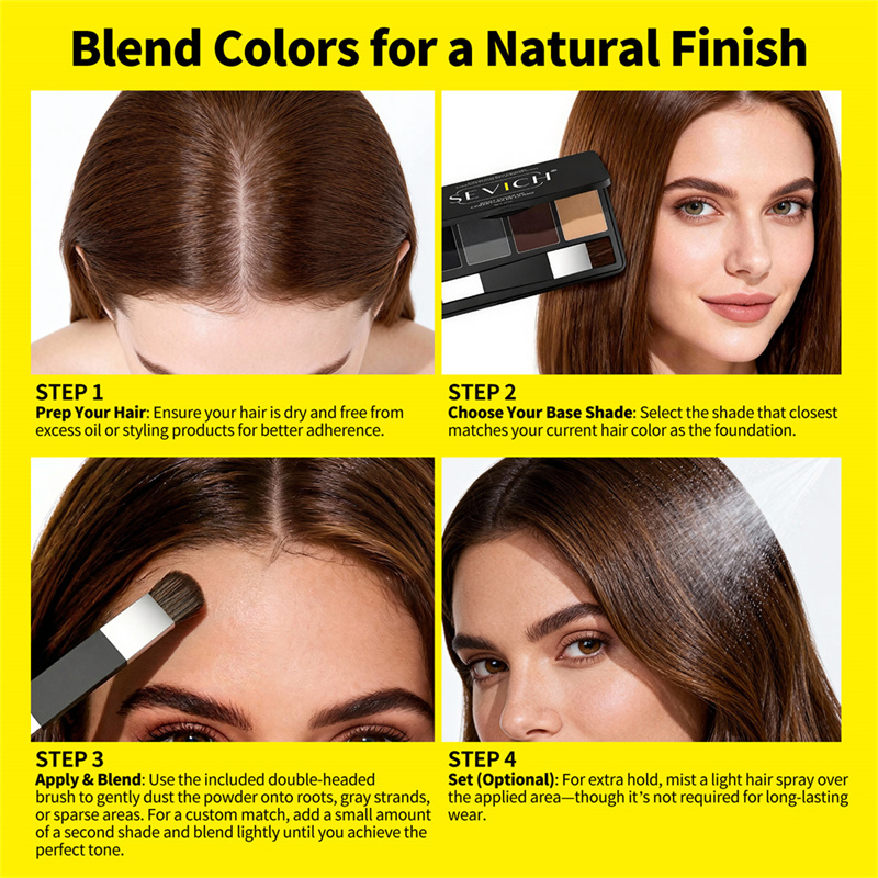 Hair Line Powder Black Root Co - Hair Care Natural Products ulasan dan harga