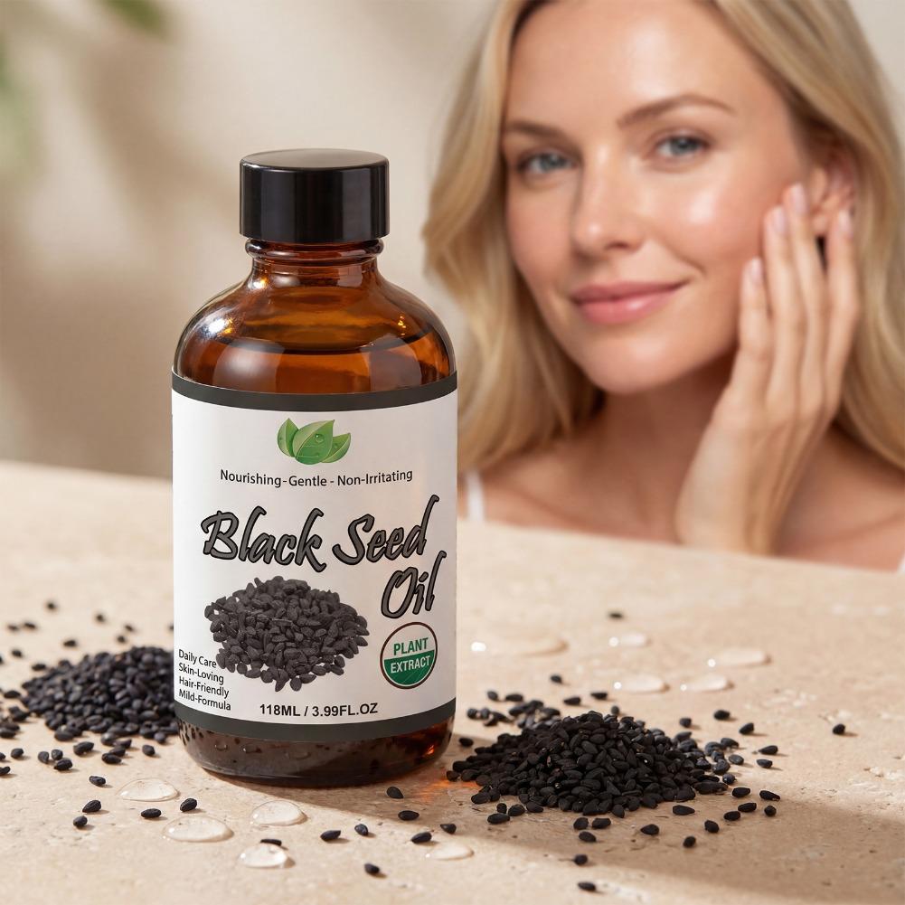 Black Seed Oil 118ml Pure Natu - Hair Care Essence Oil ulasan dan harga