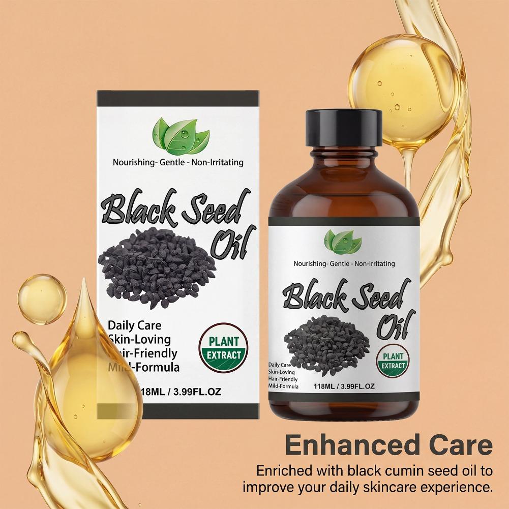 Black Seed Oil 118ml Pure Natu - Hair Care Essence Oil ulasan dan harga