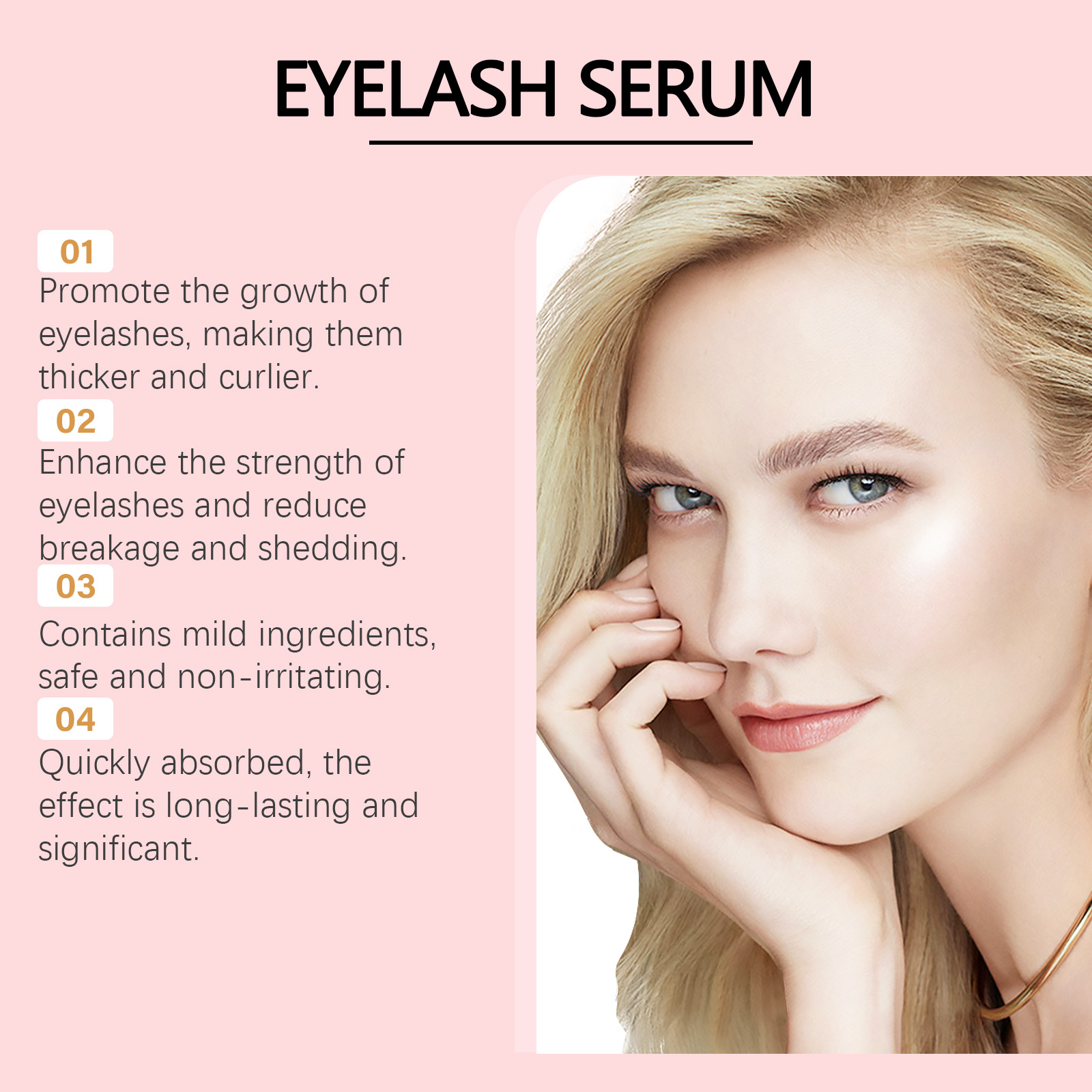 Eyelash Enhancer Serum Nourish - Hair Care Natural Products ulasan dan harga