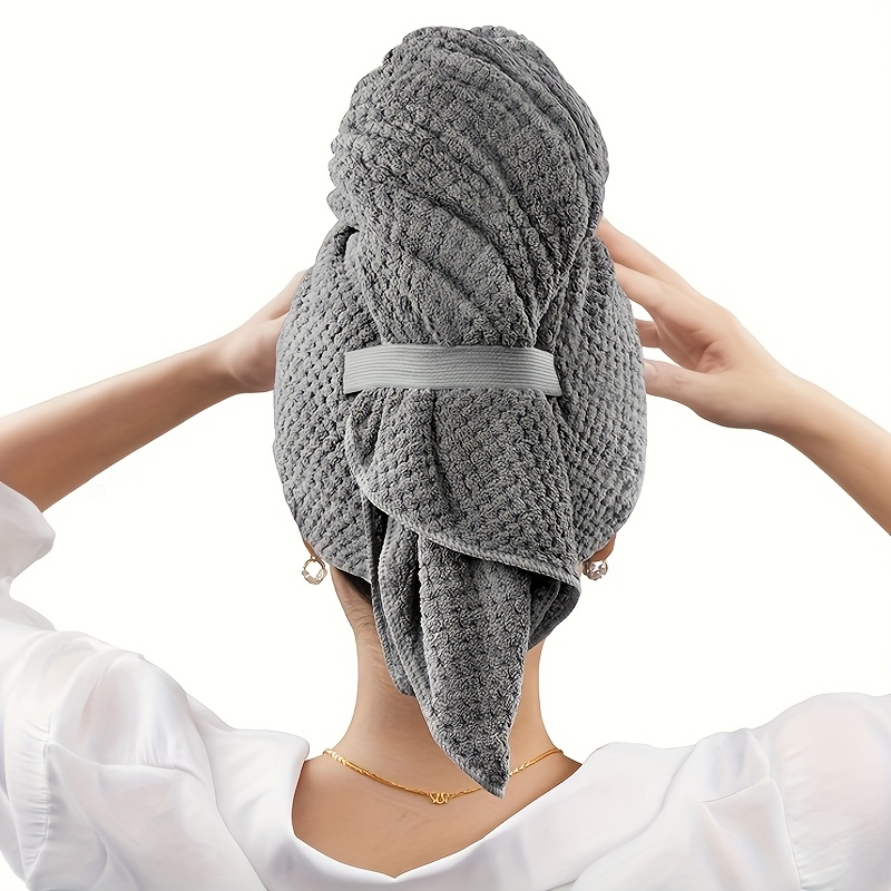 Microfiber Hair Towel Extra La - Hair Turban Towel ulasan dan harga