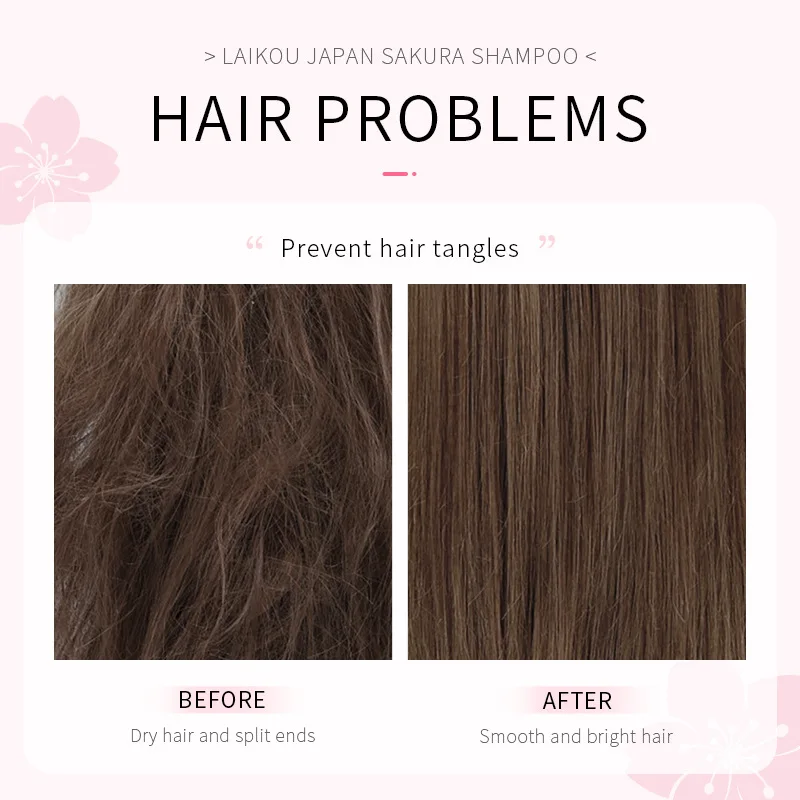 LAIKOU Japan Sakura  Shampoo R - Hair Care Japanese ulasan dan harga