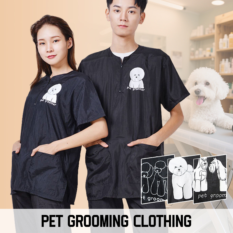 S-3XL Pet Groomer Jacket Pet S - Hair Care Works ulasan dan harga