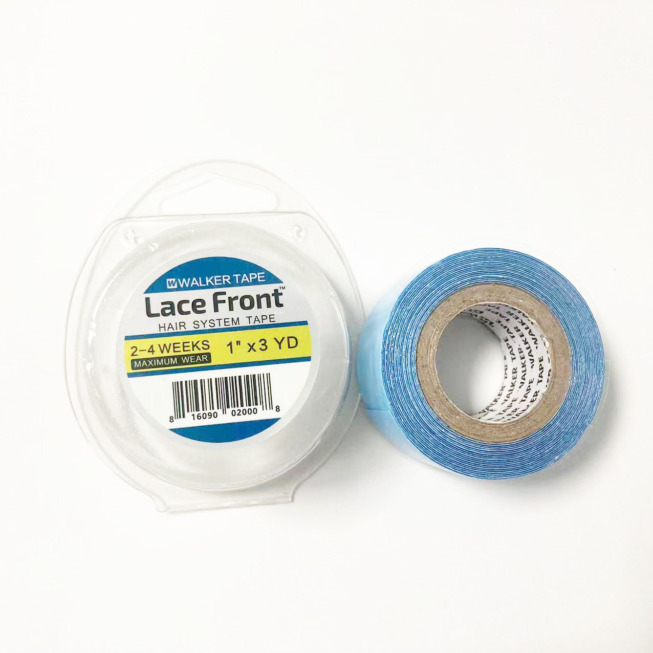 1 Roll 3 Yard Blue Lace Front  - Hair Extension Tape In ulasan dan harga