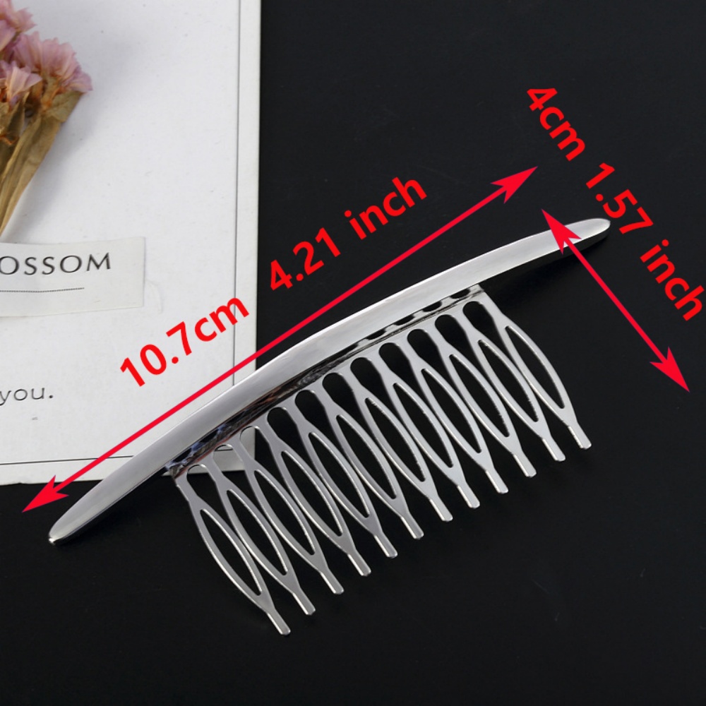 Elegant Metal Hair Combs For W - Hair Care Japanese ulasan dan harga