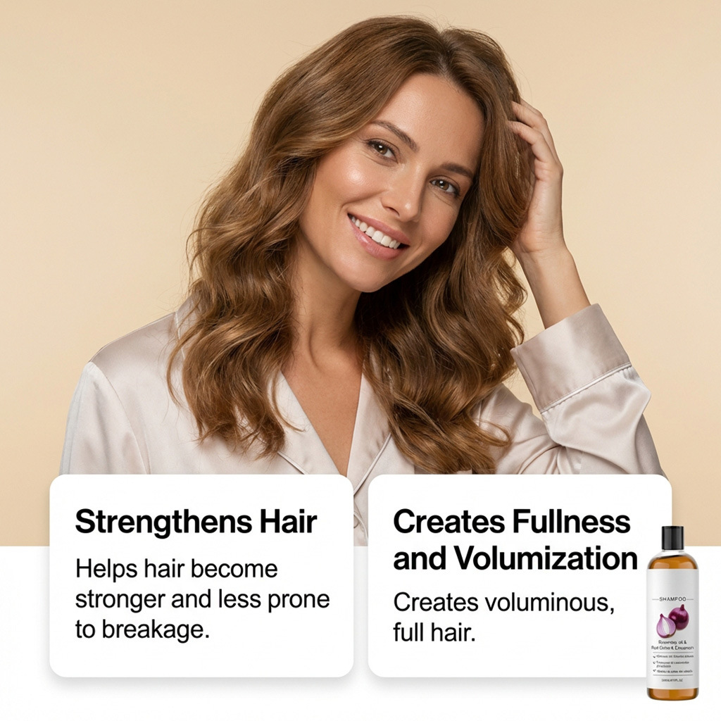 Rosemary Red Onion Shampoo Ant - Hair Care For Hair Fall ulasan dan harga