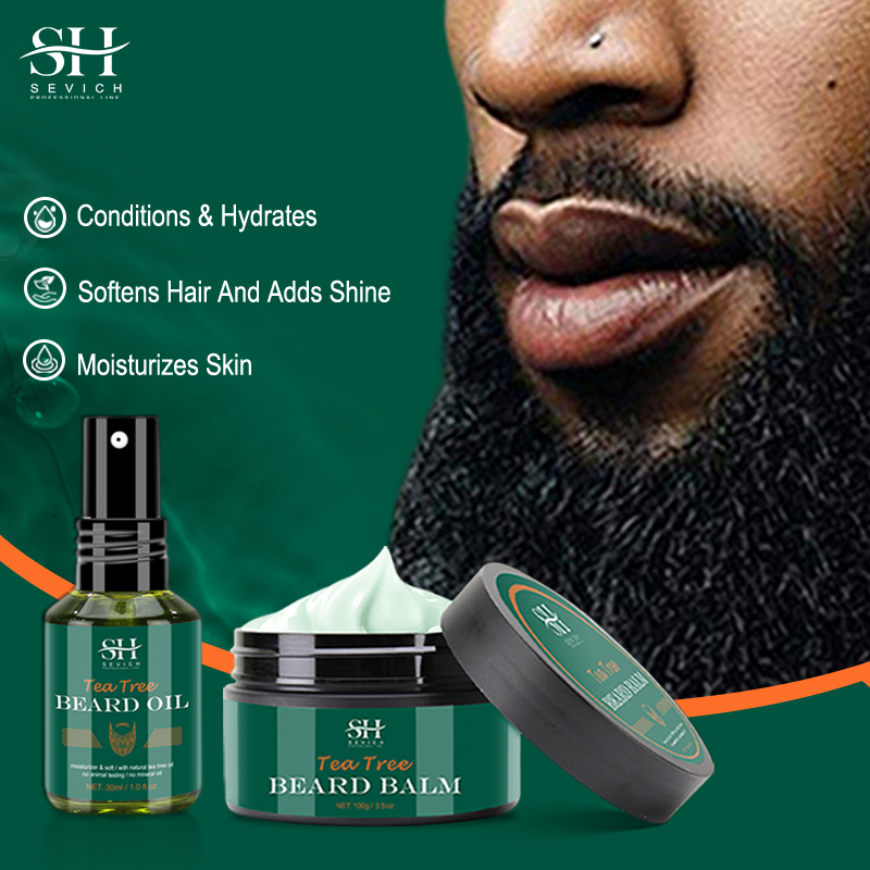 Sevich Tea Tree Beard Care Ser - Hair Care Essence Oil ulasan dan harga