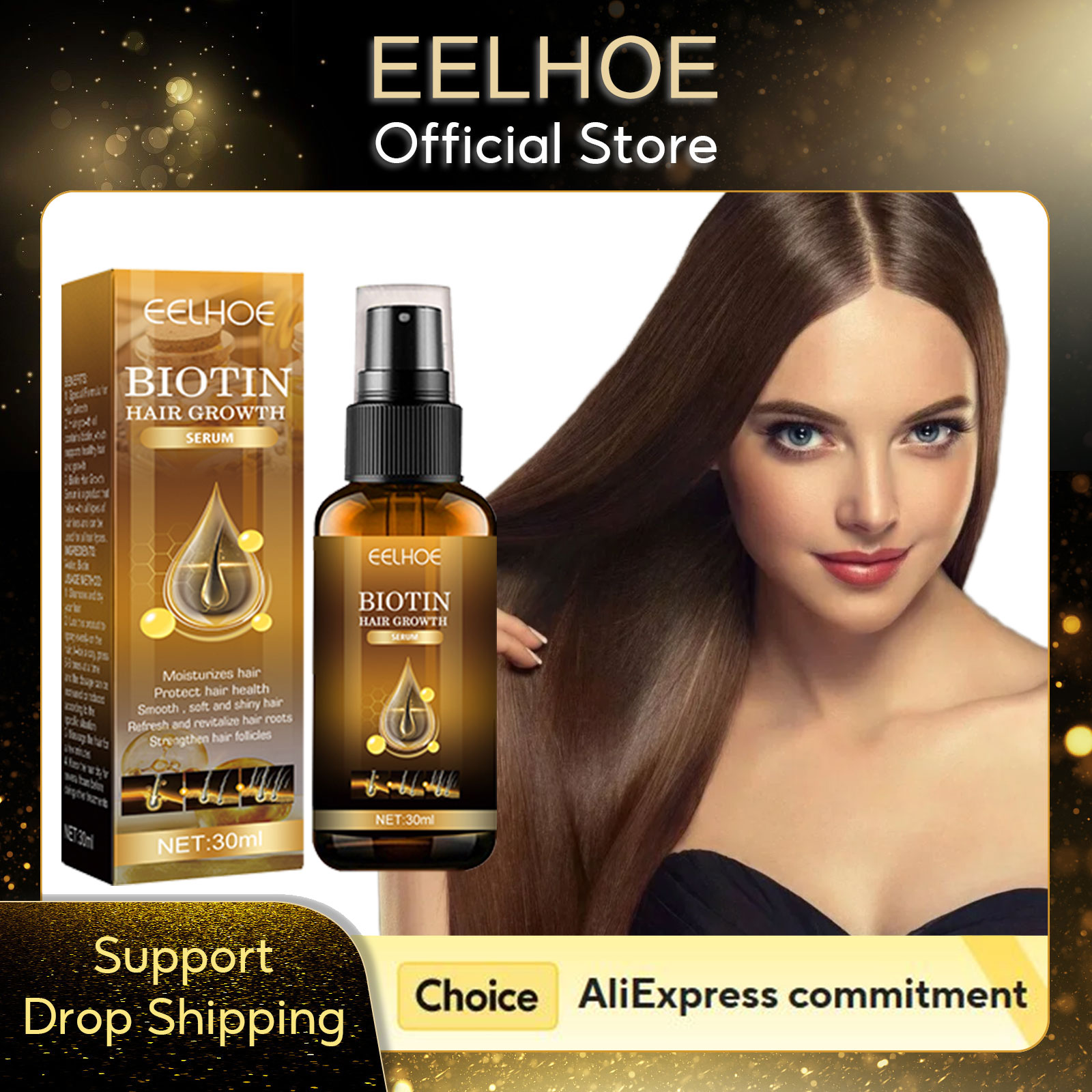 EELHOE Biotin Hair Growth Seru - Hair Care Natural Products ulasan dan harga