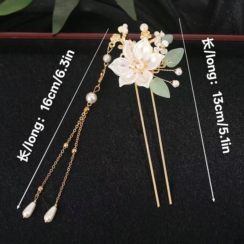 Tea Flower Hanfu Ancient Style - Hair Care Japanese ulasan dan harga
