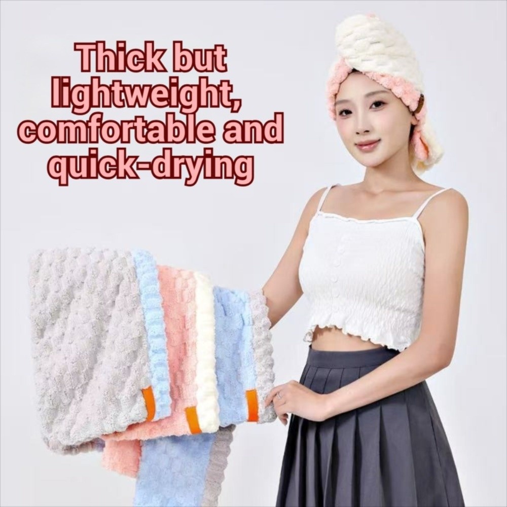 Reusable Extra Large Quick-Dry - Hair Turban Towel ulasan dan harga