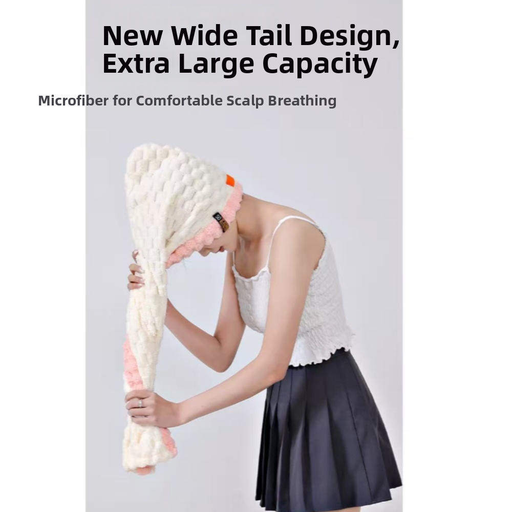 Reusable Extra Large Quick-Dry - Hair Turban Towel ulasan dan harga