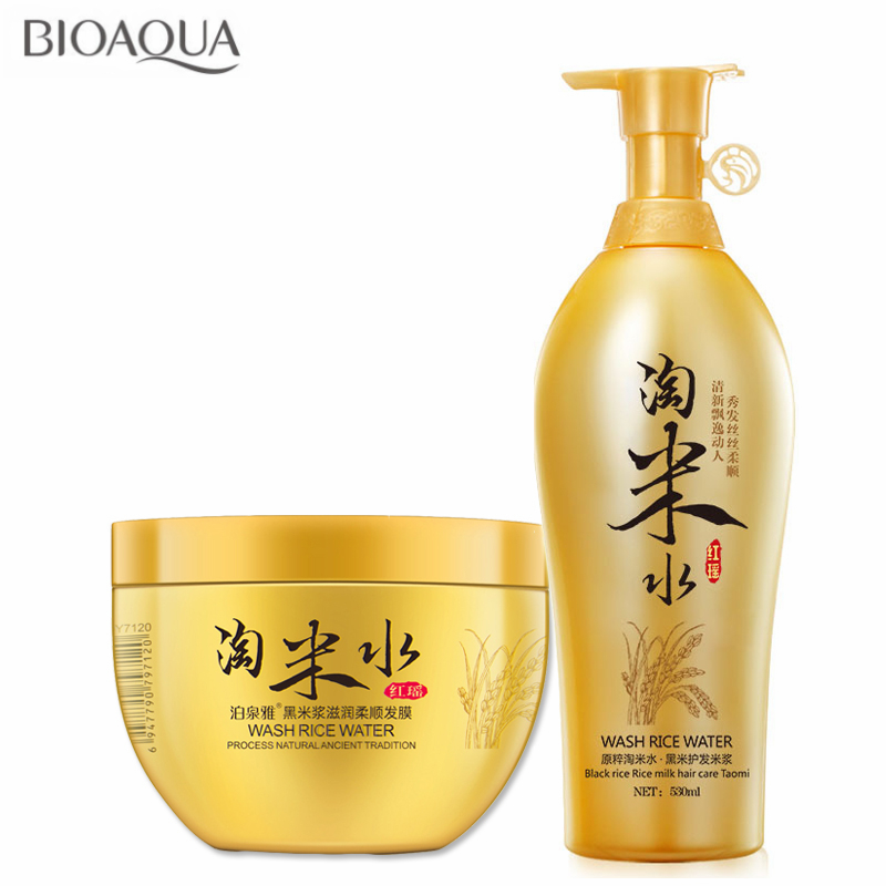 BIOAQUA Tradition Wash Rice Wa - Hair Care With Rice Water ulasan dan harga