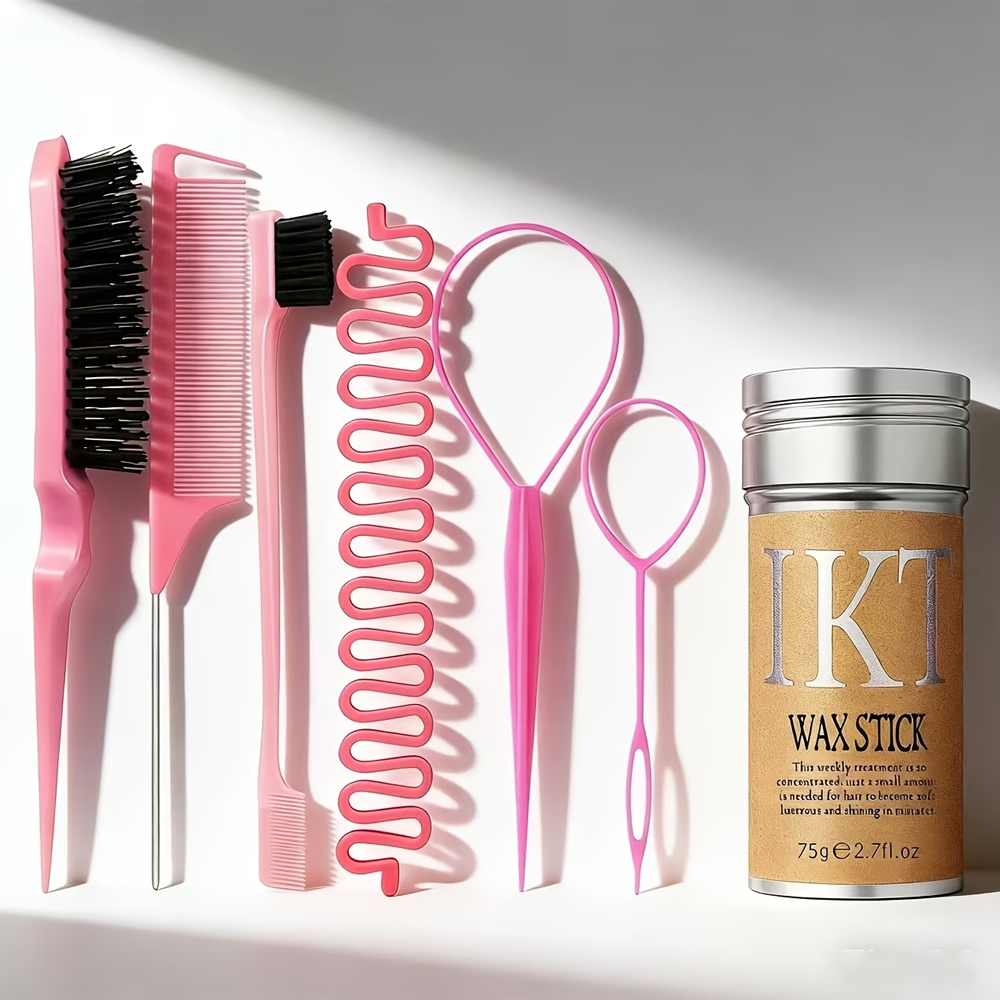 7pcs Hair Styling Care Set wit - Hair Care Tools ulasan dan harga
