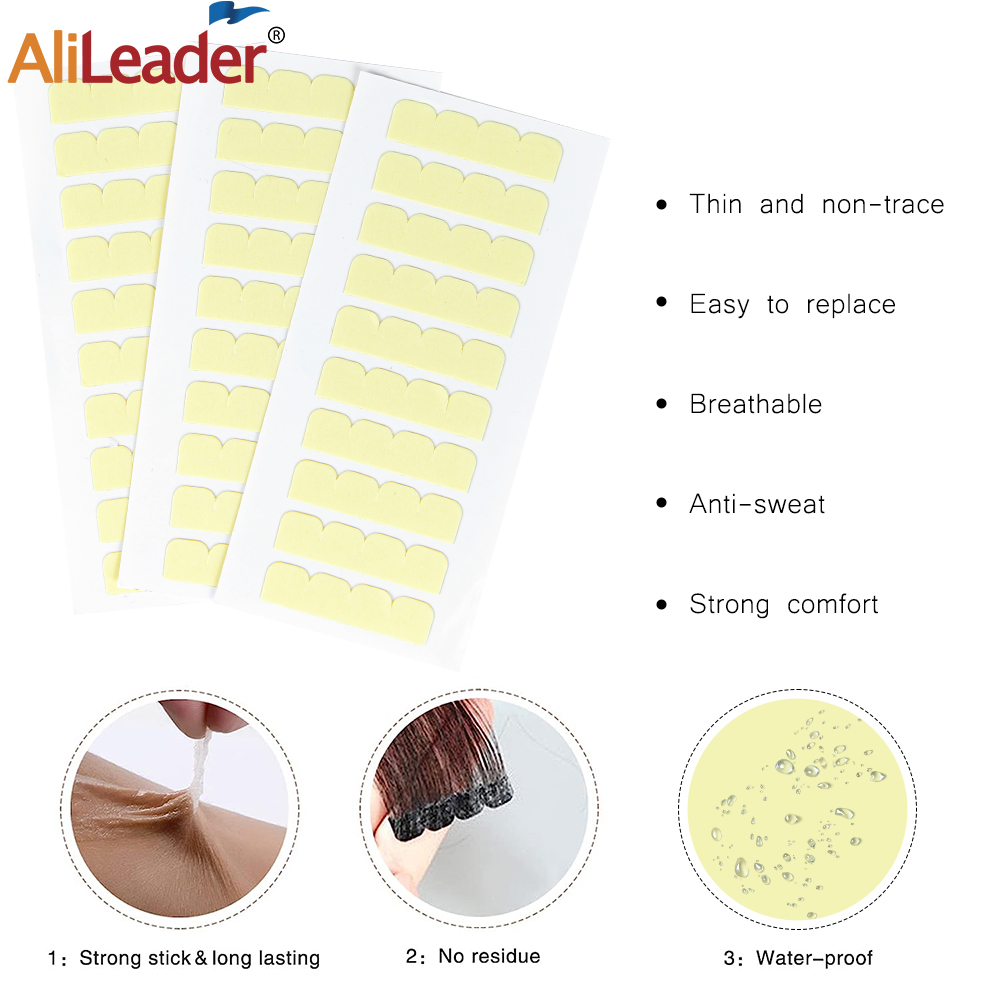 Lace Front Wig Tapes 5Sheets 6 - Hair Extension Tape In ulasan dan harga