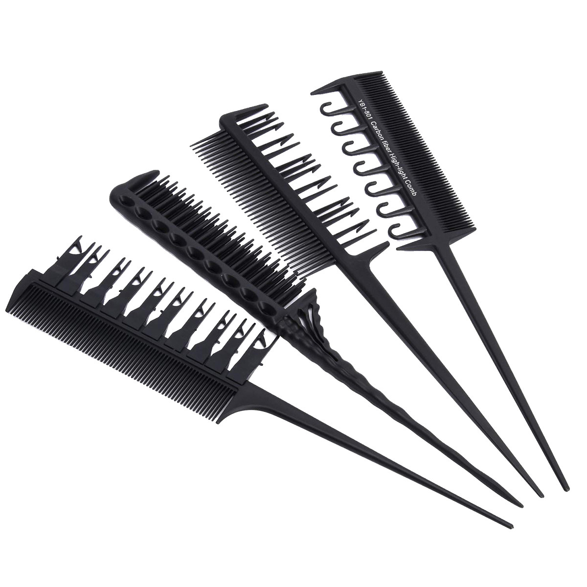 4Pcs Hair Dye Comb Set Salon G - Keratin Treatment Set ulasan dan harga