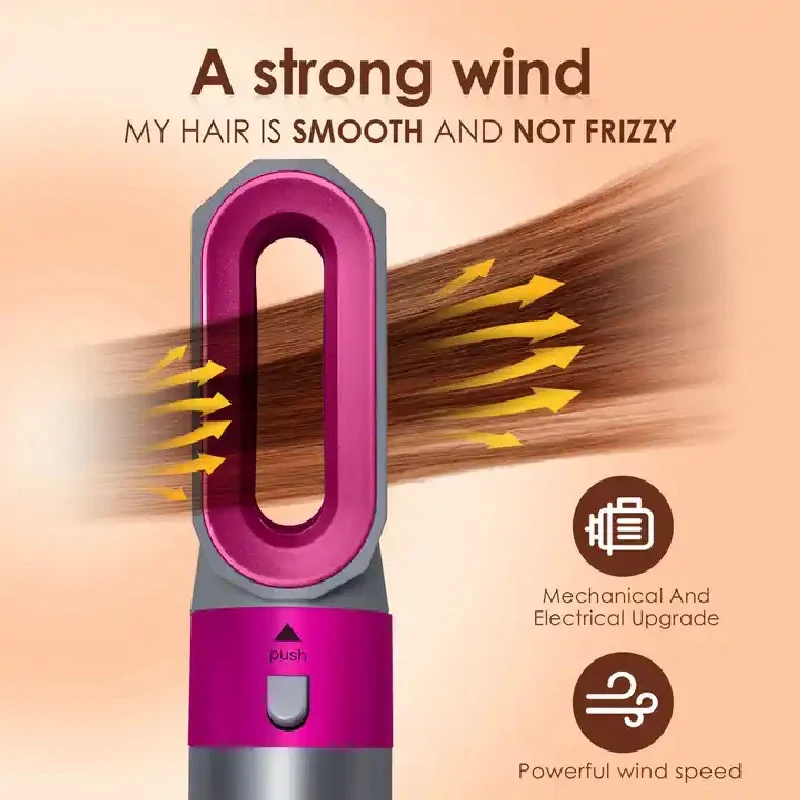 Hair Dryer 5-In-1 Electric Hai - Hair Care Japanese ulasan dan harga