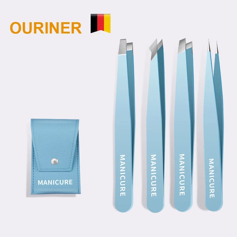 Eyebrow Tweezer Colorful Hair  - Hair Care Tools ulasan dan harga