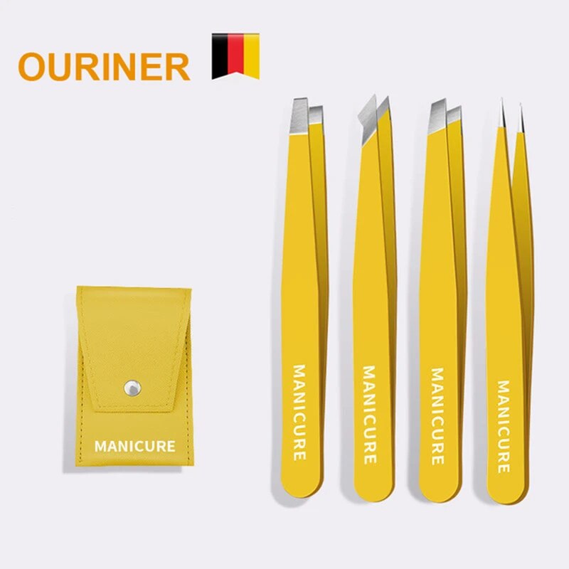Eyebrow Tweezer Colorful Hair  - Hair Care Tools ulasan dan harga