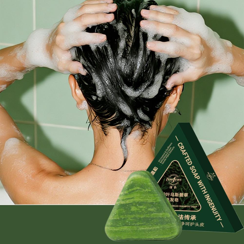 1/3 Pack Triangle Shampoo Bar, - Hair Care With Rice Water ulasan dan harga