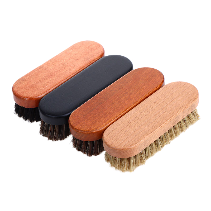 1PC Leather Shoe Brush Horse H - Hair Care Works ulasan dan harga