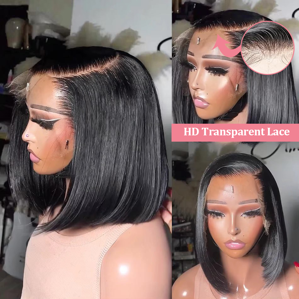 Short Bob Wigs Human Hair Stra - Hair Care Works ulasan dan harga