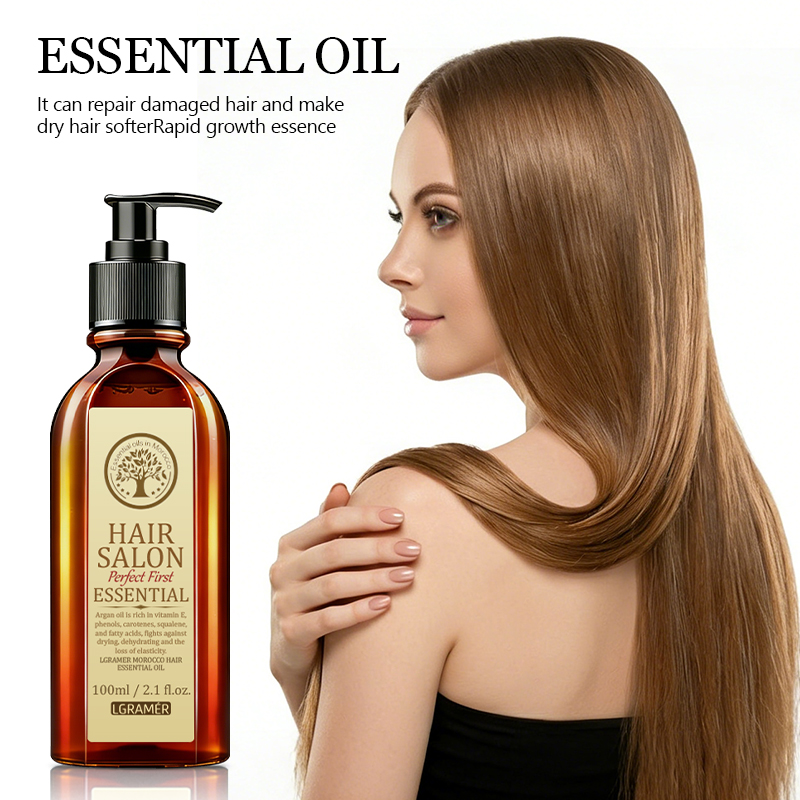 100ml Moroccan Argan Hair Esse - Hair Care Essence Oil ulasan dan harga