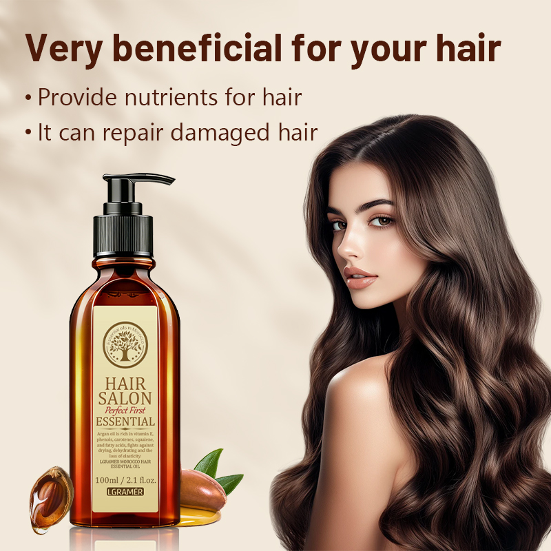 100ml Moroccan Argan Hair Esse - Hair Care Essence Oil ulasan dan harga