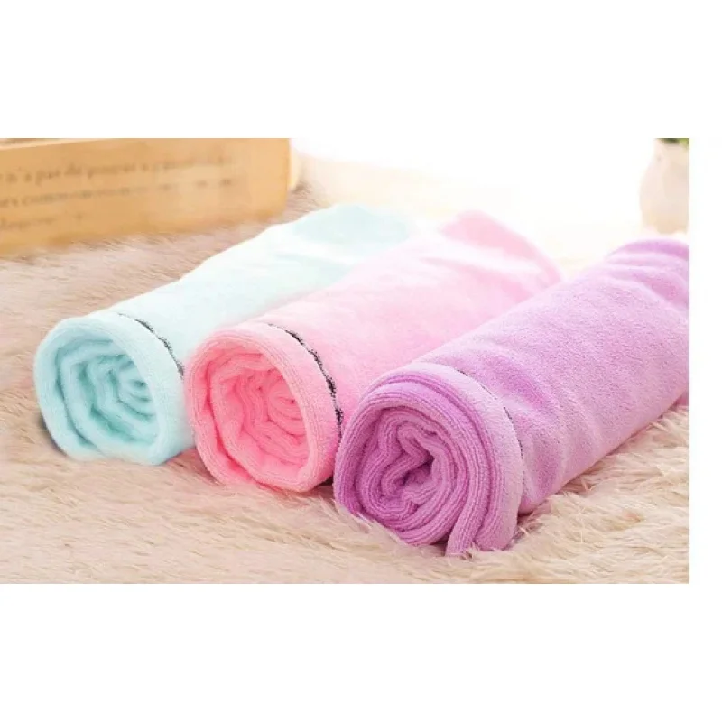 Microfiber Hair Towel Wrap Tow - Hair Turban Towel ulasan dan harga