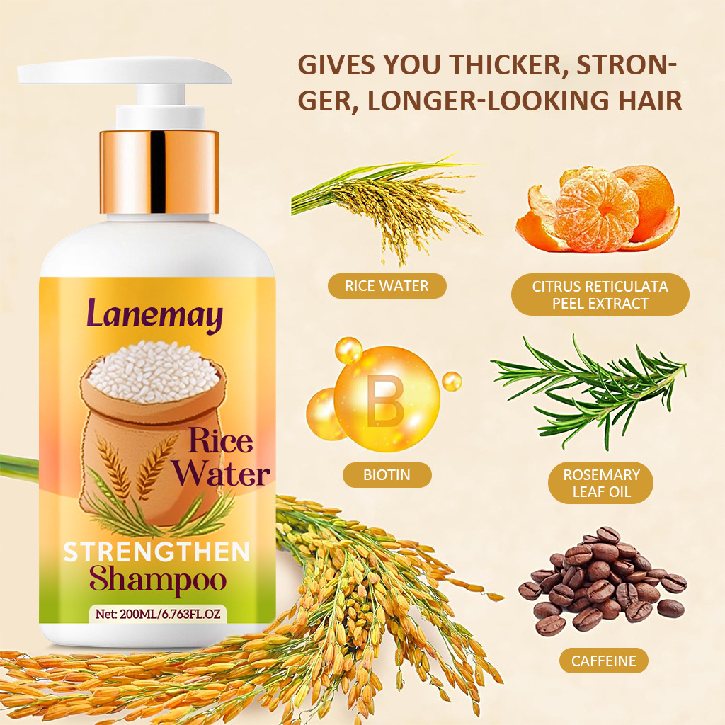 Rice Water Strengthen Shampoo  - Hair Care With Rice Water ulasan dan harga