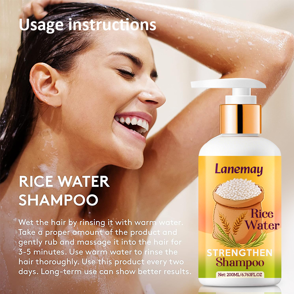 Rice Water Strengthen Shampoo  - Hair Care With Rice Water ulasan dan harga