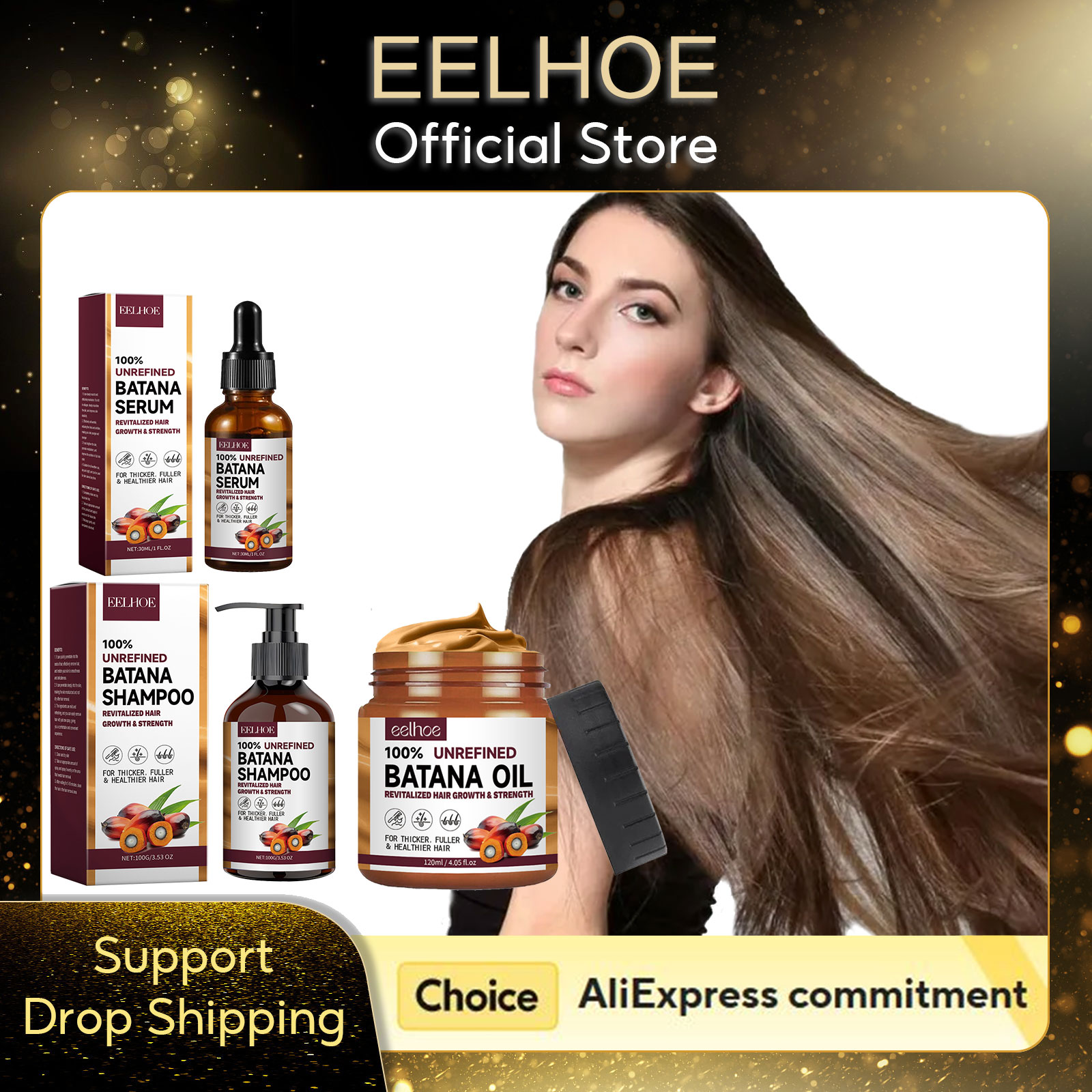 EELHOE Natural Batana Oil Deep - Keratin Treatment Set ulasan dan harga