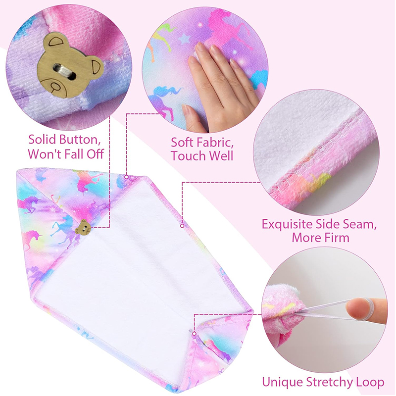 1 Pc Water-Absorbing Quick-Dry - Hair Turban Towel ulasan dan harga