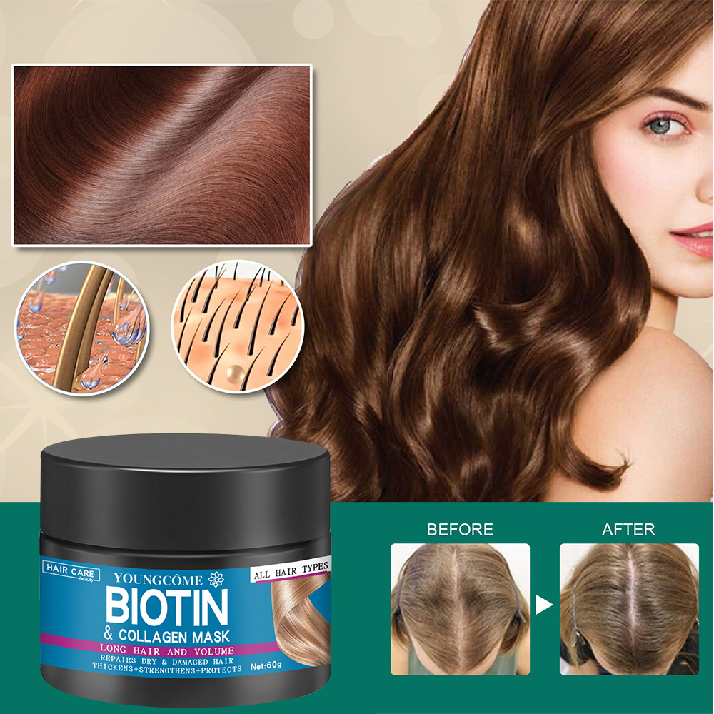 Hair Repairs Hair Mask Biotin  - Hair Care Essence Oil ulasan dan harga