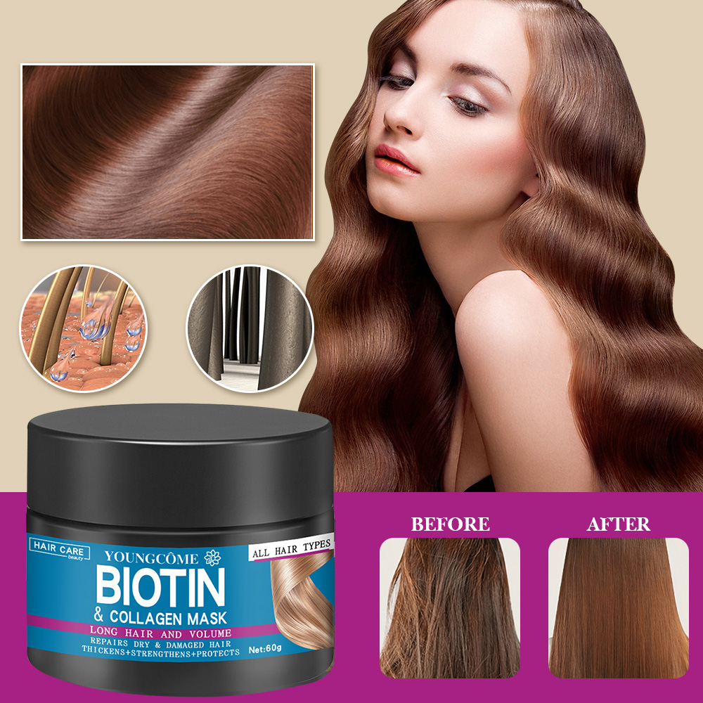 Hair Repairs Hair Mask Biotin  - Hair Care Essence Oil ulasan dan harga