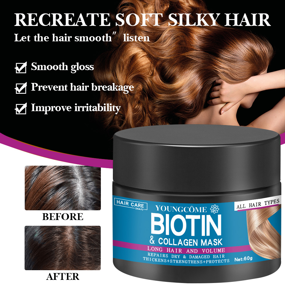 Hair Repairs Hair Mask Biotin  - Hair Care Essence Oil ulasan dan harga