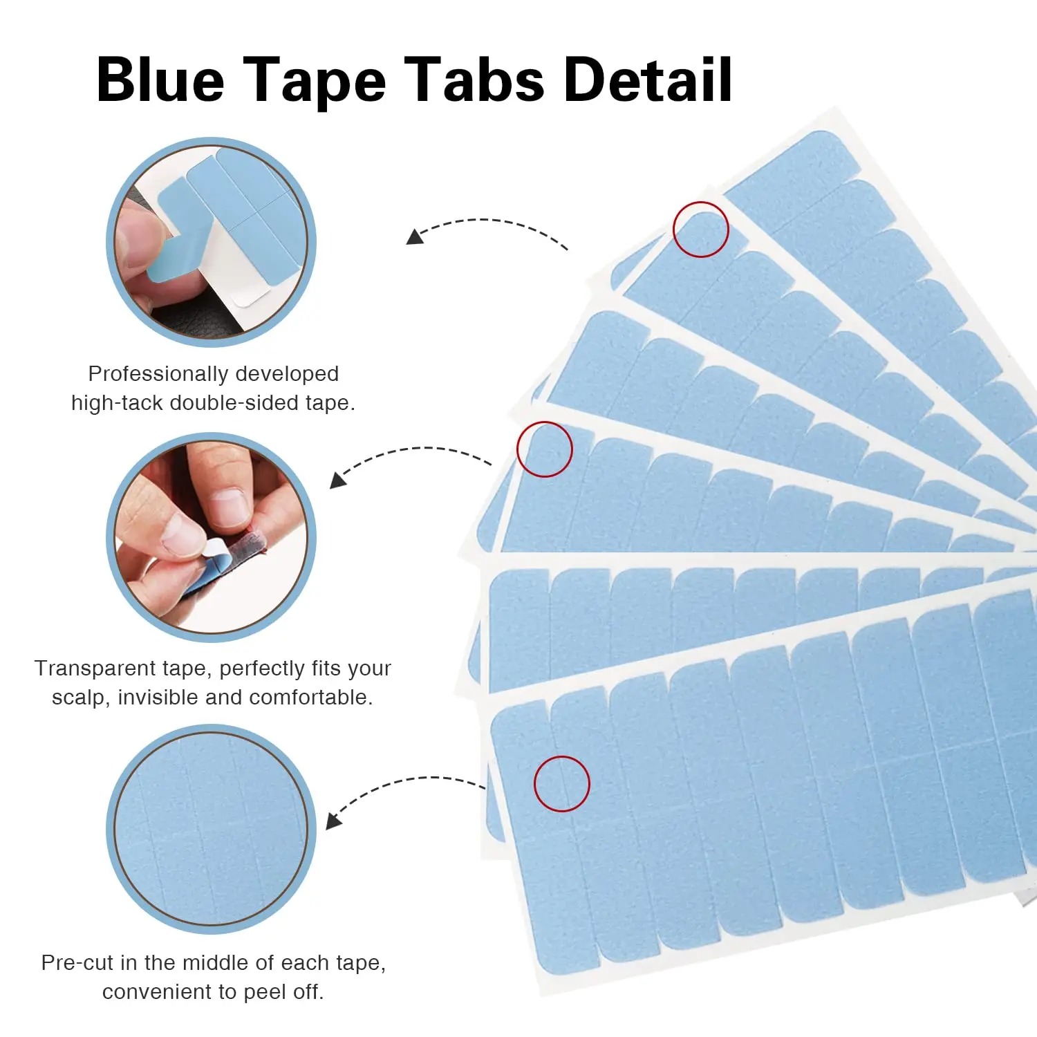 Double Sided Replacement Tape  - Hair Extension Tape In ulasan dan harga