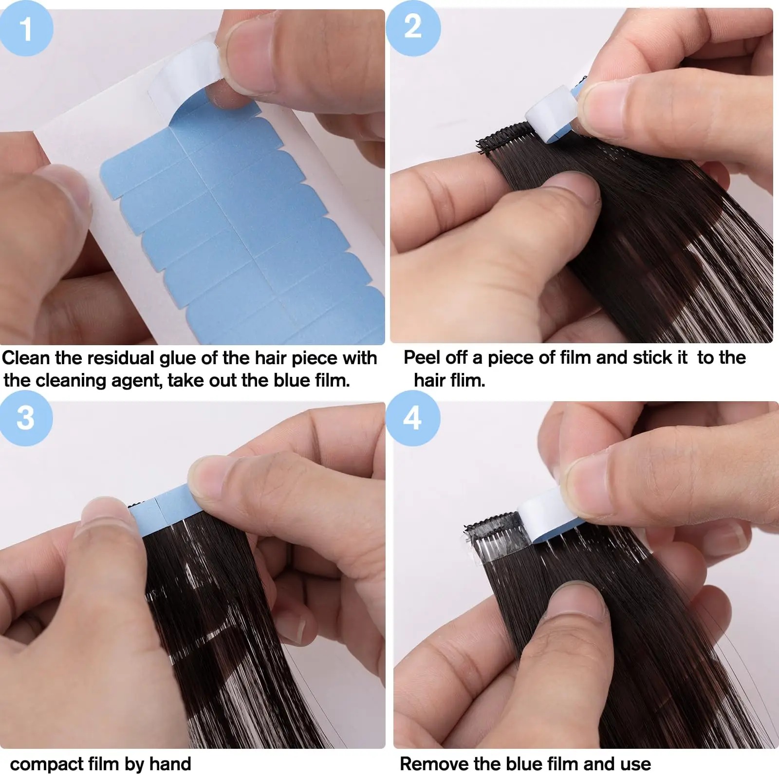 Double Sided Replacement Tape  - Hair Extension Tape In ulasan dan harga