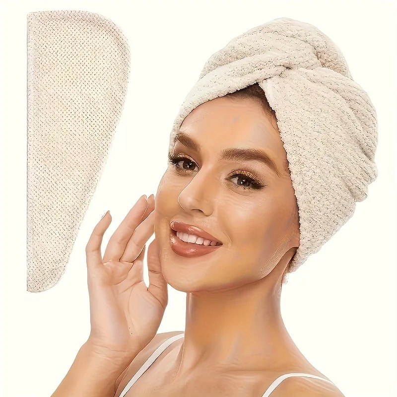 Women's Quick-Dry Hair Towel W - Hair Turban Towel ulasan dan harga