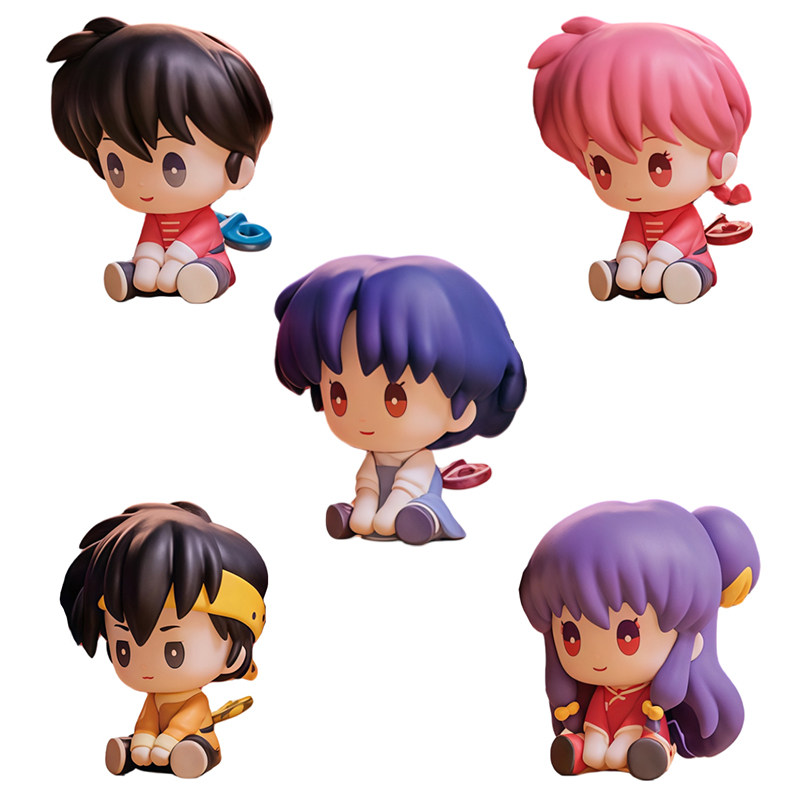 Ranma 1/2 Wind-Up Sitting Gash - Hair Care Japanese ulasan dan harga